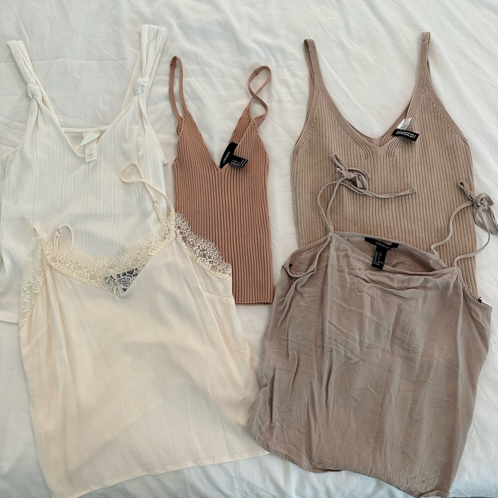 Beige tank top